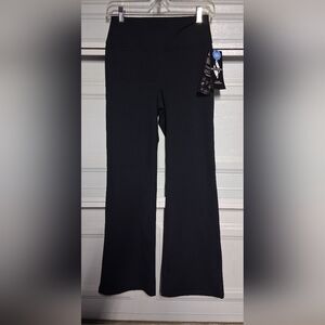 Skechers Black Petite Inseam Flare Leggings